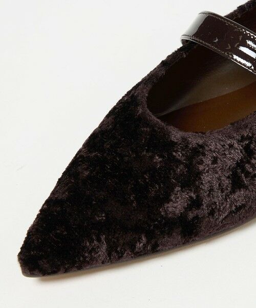 ODETTE E ODILE / オデット エ オディール フラットシューズ | ベルテッドシャギー フラット10↑ | 詳細17