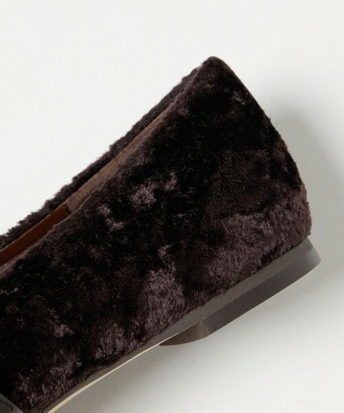 ODETTE E ODILE / オデット エ オディール フラットシューズ | ベルテッドシャギー フラット10↑ | 詳細18