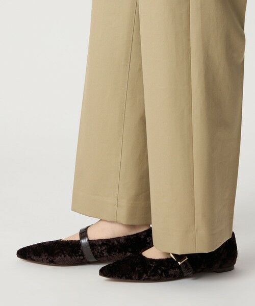 ODETTE E ODILE / オデット エ オディール フラットシューズ | ベルテッドシャギー フラット10↑ | 詳細14