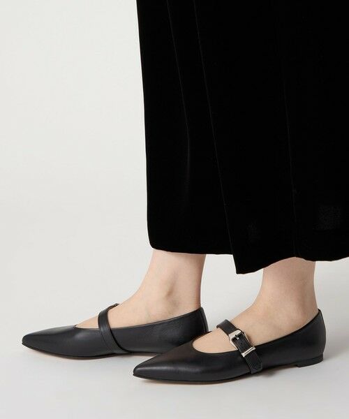 ODETTE E ODILE / オデット エ オディール フラットシューズ | ベルテッドシャギー フラット10↑ | 詳細21