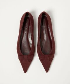 ODETTE E ODILE / オデット エ オディール フラットシューズ | ウィングリボンポインテッド フラット20↑