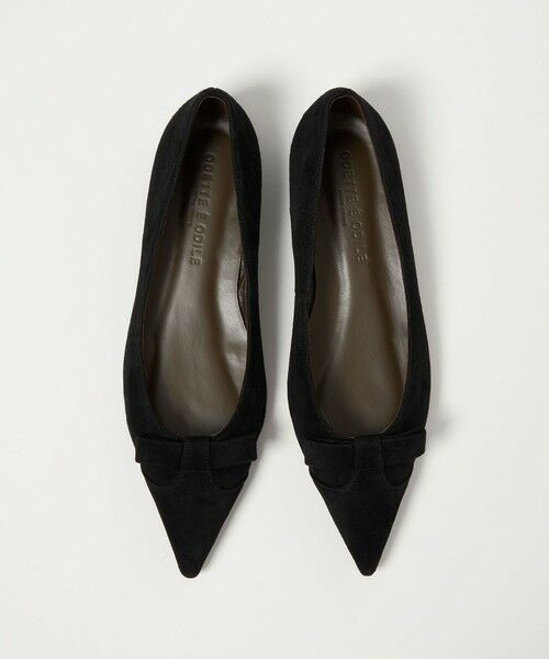 ODETTE E ODILE / オデット エ オディール フラットシューズ | ウィングリボンポインテッド フラット20↑ | 詳細4