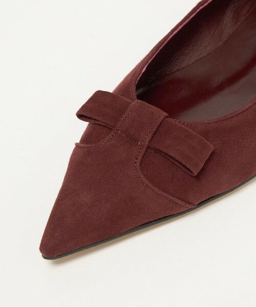 ODETTE E ODILE / オデット エ オディール フラットシューズ | ウィングリボンポインテッド フラット20↑ | 詳細17