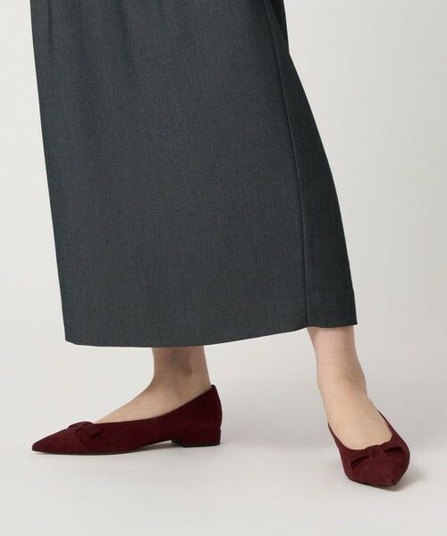 ODETTE E ODILE / オデット エ オディール フラットシューズ | ウィングリボンポインテッド フラット20↑ | 詳細8