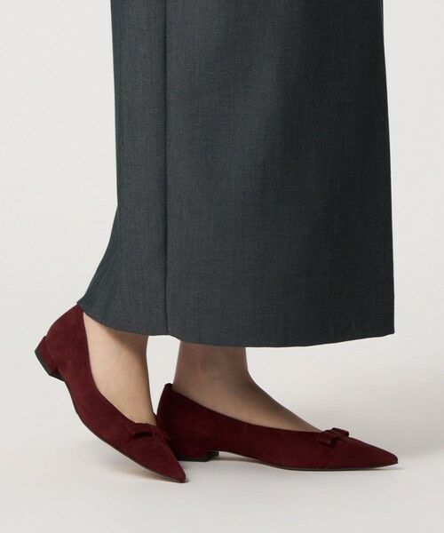 ODETTE E ODILE / オデット エ オディール フラットシューズ | ウィングリボンポインテッド フラット20↑ | 詳細9