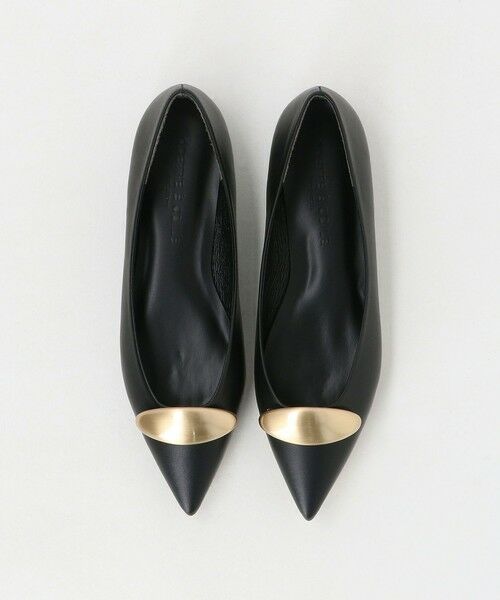 ODETTE E ODILE / オデット エ オディール フラットシューズ | オーバルメタル フラット10↑ | 詳細1