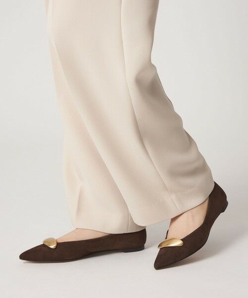 ODETTE E ODILE / オデット エ オディール フラットシューズ | オーバルメタル フラット10↑ | 詳細5