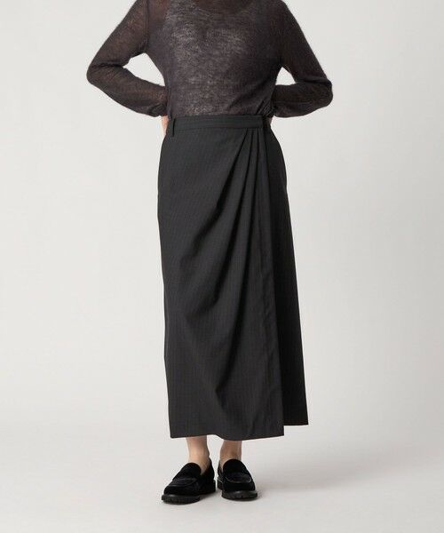 ODETTE E ODILE / オデット エ オディール フラットシューズ | ベルベットタンクローファー フラット30↑ | 詳細1