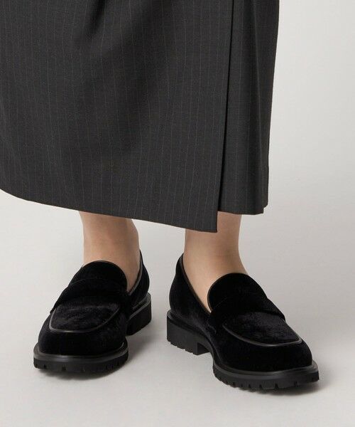 ODETTE E ODILE / オデット エ オディール フラットシューズ | ベルベットタンクローファー フラット30↑ | 詳細2