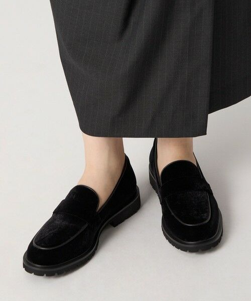 ODETTE E ODILE / オデット エ オディール フラットシューズ | ベルベットタンクローファー フラット30↑ | 詳細4