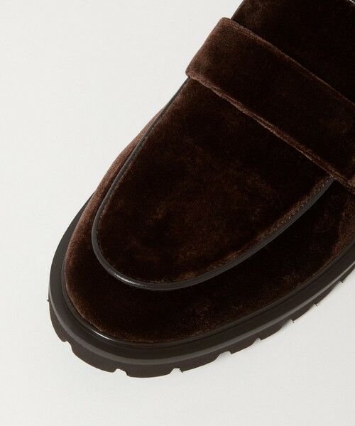 ODETTE E ODILE / オデット エ オディール フラットシューズ | ベルベットタンクローファー フラット30↑ | 詳細17