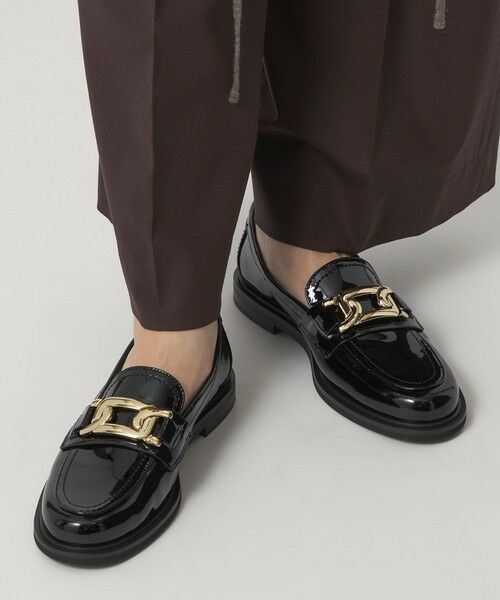 ODETTE E ODILE / オデット エ オディール フラットシューズ | チェーンモチーフローファーフラット20↑ | 詳細13