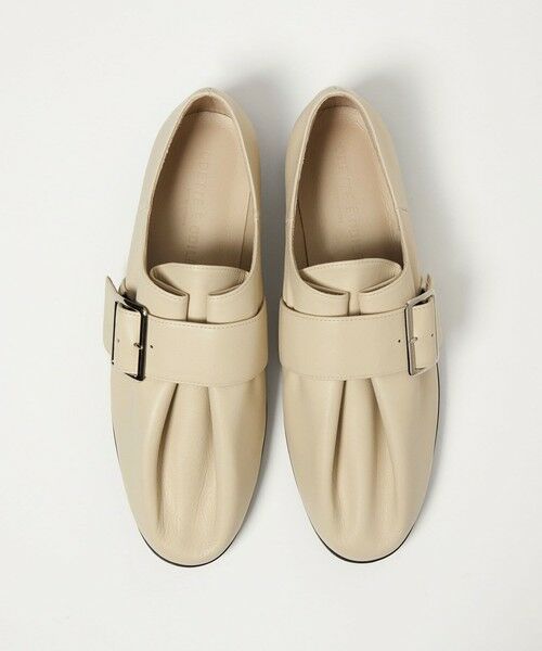 ODETTE E ODILE/オデット エ オディール ベルトソフトダービー フラット20↑ OFF WHITE 24cm ODETTE E ODILE/オデット エ オディール ベルトソフトダービー フラット20↑ OFF WHITE 24cm