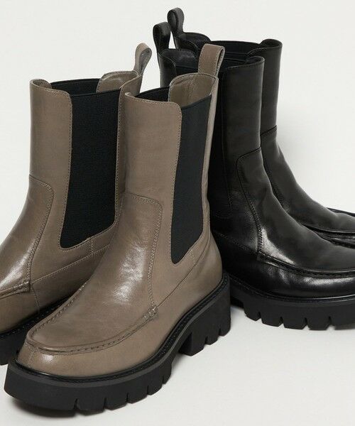 ODETTE E ODILE / オデット エ オディール ブーツ（ショート丈） | チェルシーモカ ショートブーツ55↑ | 詳細19