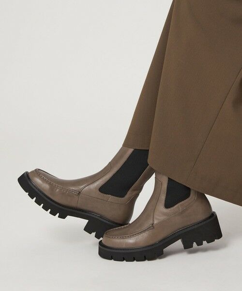 ODETTE E ODILE / オデット エ オディール ブーツ（ショート丈） | チェルシーモカ ショートブーツ55↑ | 詳細9