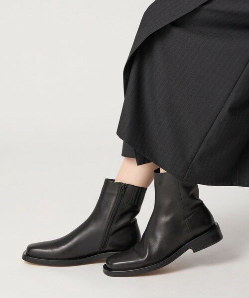 ODETTE E ODILE / オデット エ オディール ブーツ(ショート丈) | スクエアマニッシュ ショートブーツ35↑ | 詳細2