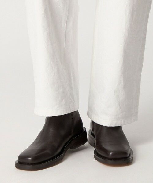 ODETTE E ODILE / オデット エ オディール ブーツ(ショート丈) | スクエアマニッシュ ショートブーツ35↑ | 詳細13