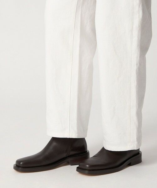 ODETTE E ODILE / オデット エ オディール ブーツ(ショート丈) | スクエアマニッシュ ショートブーツ35↑ | 詳細14