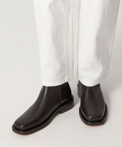 ODETTE E ODILE / オデット エ オディール ブーツ(ショート丈) | スクエアマニッシュ ショートブーツ35↑ | 詳細15