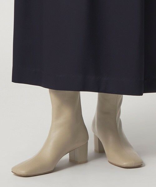ODETTE E ODILE / オデット エ オディール ブーツ（ショート丈） | スクエアセンターシーム ショートブーツ55↑ | 詳細4