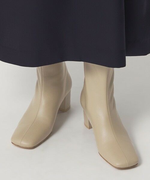 ODETTE E ODILE / オデット エ オディール ブーツ（ショート丈） | スクエアセンターシーム ショートブーツ55↑ | 詳細6