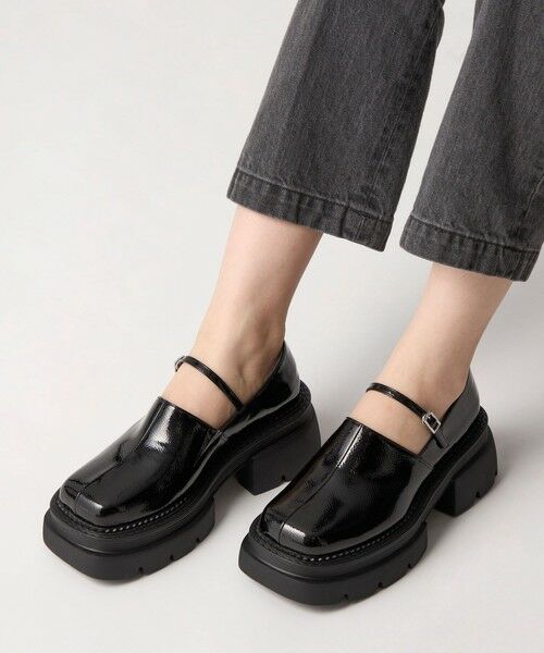 ODETTE E ODILE / オデット エ オディール フラットシューズ | ＜SY＞ ボリュームスクエアストラップ フラット65↑ | 詳細13