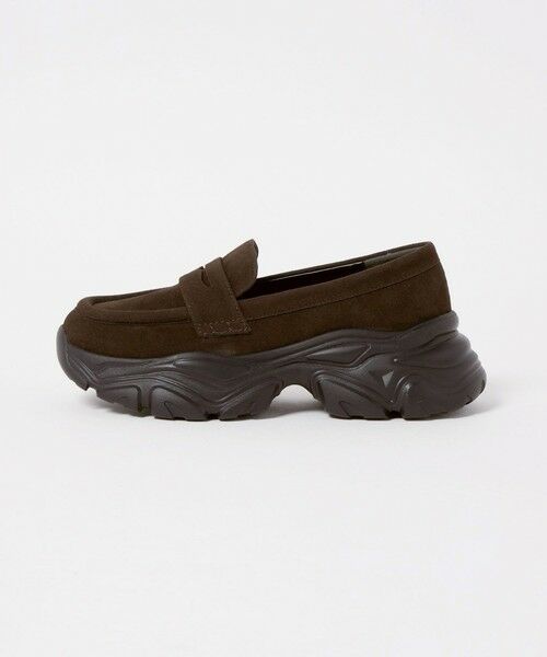 ODETTE E ODILE/オデット エ オディール <SY> スポーツローファー フラット65↑ DK. BROWN 24.5cm
