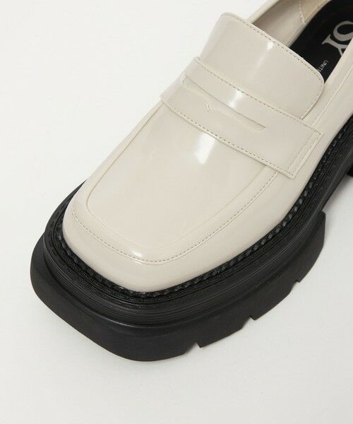 ODETTE E ODILE / オデット エ オディール フラットシューズ | ＜SY＞ スクエアボリュームローファー フラット65↑ | 詳細3