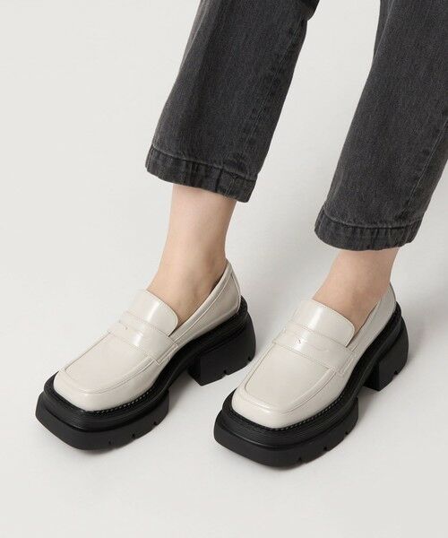 ODETTE E ODILE / オデット エ オディール フラットシューズ | ＜SY＞ スクエアボリュームローファー フラット65↑ | 詳細4