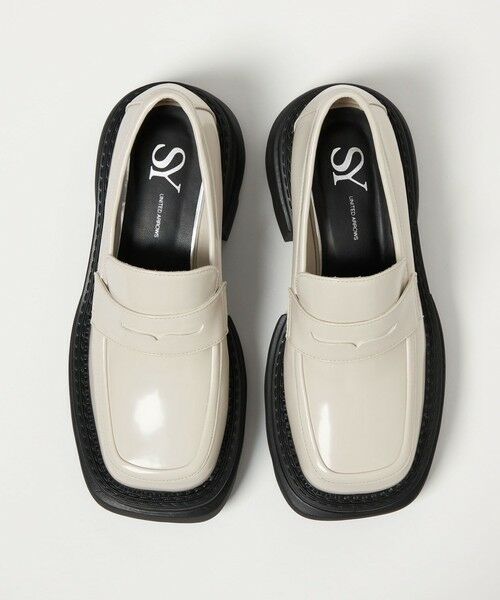 ODETTE E ODILE / オデット エ オディール フラットシューズ | ＜SY＞ スクエアボリュームローファー フラット65↑ | 詳細1