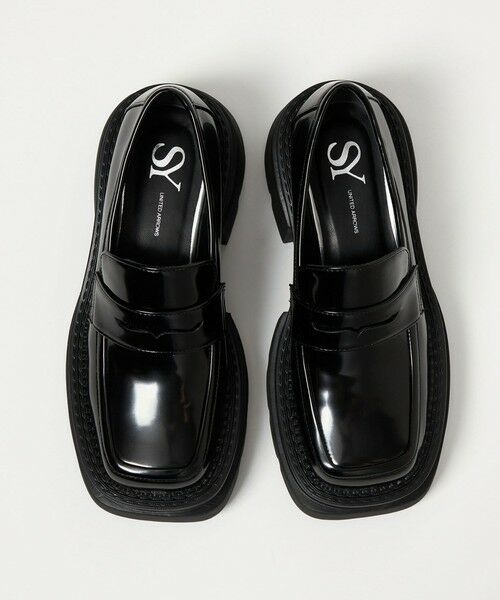 ODETTE E ODILE / オデット エ オディール フラットシューズ | ＜SY＞ スクエアボリュームローファー フラット65↑ | 詳細6