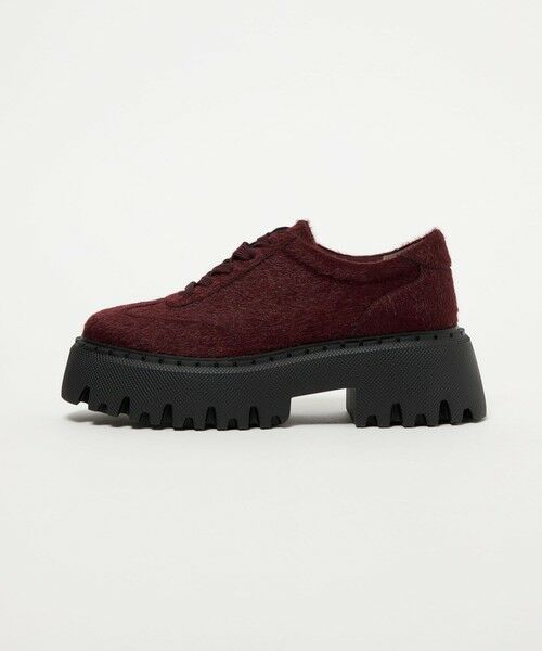 ODETTE E ODILE/オデット エ オディール <SY> タンクソールスニーカー フラット60↑ RED 23.5cm ODETTE E ODILE/オデット エ オディール <SY> タンクソールスニーカー フラット60↑ RED 23.5cm