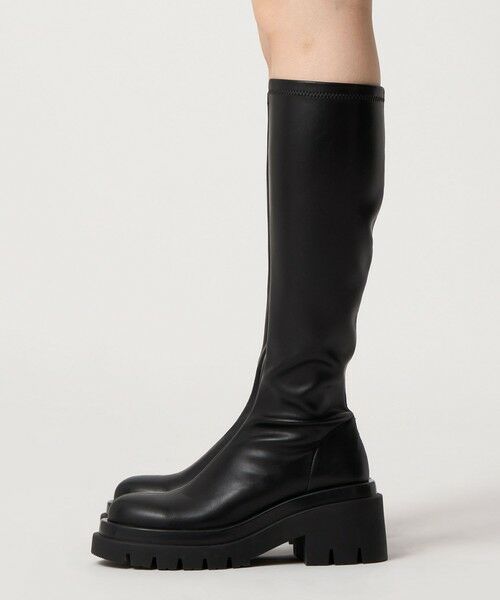 ODETTE E ODILE / オデット エ オディール ブーツ（ロング丈） | ＜SY＞ タンクソールスト ロングブーツ75↑ | 詳細1