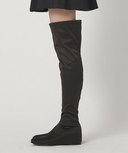 ODETTE E ODILE / オデット エ オディール ブーツ（ロング丈） | ＜SY＞ ラウンドインヒールニーハイ ロングブーツ55 | 詳細1
