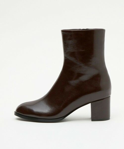 ODETTE E ODILE/オデット エ オディール <SY> ラウンド ショートブーツ60↑ DK. BROWN 22cm ODETTE E ODILE/オデット エ オディール <SY> ラウンド ショートブーツ60↑ DK. BROWN 22cm