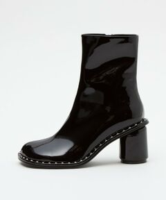 ODETTE E ODILE / オデット エ オディール ブーツ（ショート丈） | ＜SY＞ オブリークスタッズピースショートブーツ70↑