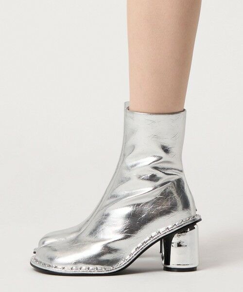 ODETTE E ODILE / オデット エ オディール ブーツ（ショート丈） | ＜SY＞ オブリークスタッズピースショートブーツ70↑ | 詳細9