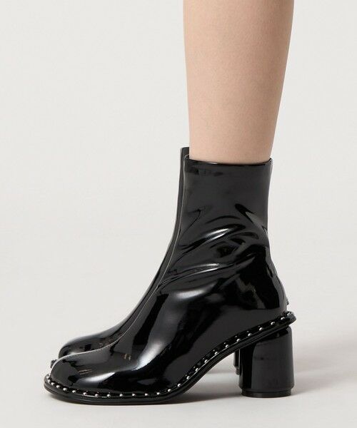 ODETTE E ODILE / オデット エ オディール ブーツ（ショート丈） | ＜SY＞ オブリークスタッズピースショートブーツ70↑ | 詳細13