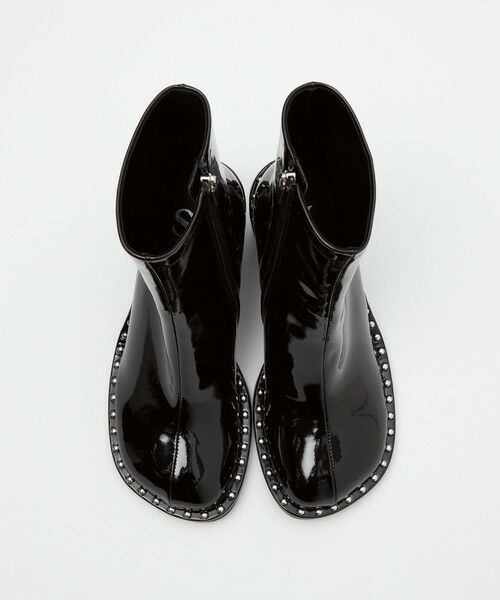 ODETTE E ODILE / オデット エ オディール ブーツ（ショート丈） | ＜SY＞ オブリークスタッズピースショートブーツ70↑ | 詳細10