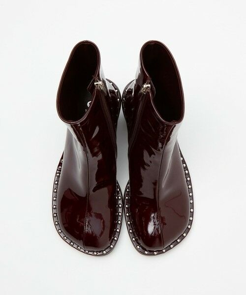 ODETTE E ODILE / オデット エ オディール ブーツ（ショート丈） | ＜SY＞ オブリークスタッズピースショートブーツ70↑ | 詳細14