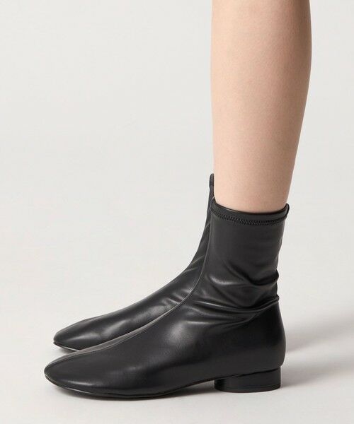 ODETTE E ODILE / オデット エ オディール ブーツ（ショート丈） | ＜SY＞ オブリークストレッチ ショートブーツ20↑ | 詳細21