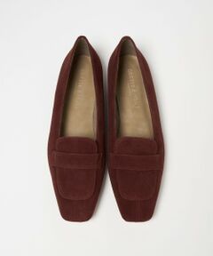 【WEB限定】スクエアローファー フラット10■↑