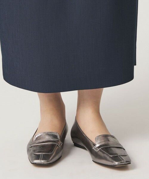 ODETTE E ODILE / オデット エ オディール フラットシューズ | 【WEB限定】スクエアローファー フラット10■↑ | 詳細1