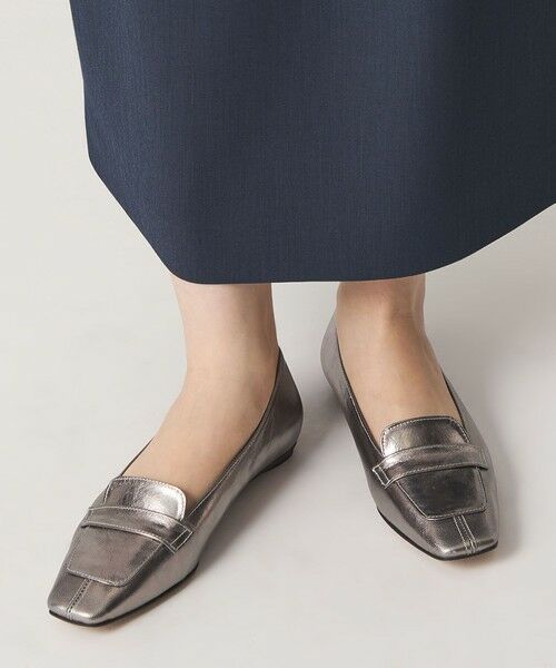 ODETTE E ODILE / オデット エ オディール フラットシューズ | 【WEB限定】スクエアローファー フラット10■↑ | 詳細3