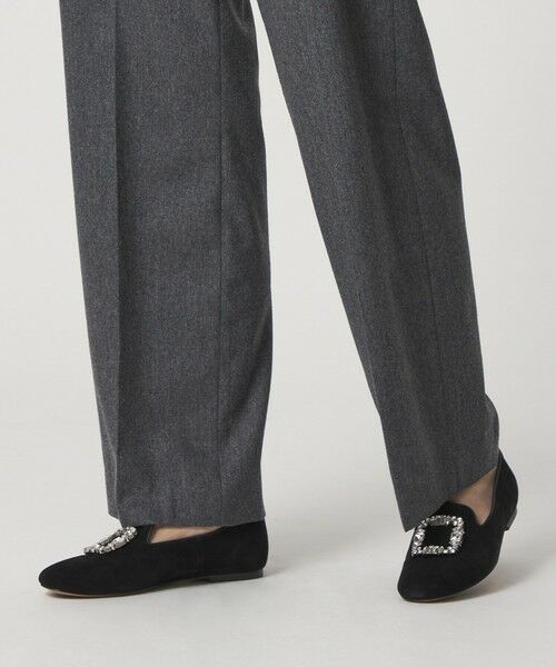 ODETTE E ODILE / オデット エ オディール フラットシューズ | ラウンドオペラビジュー フラット10↑ | 詳細2