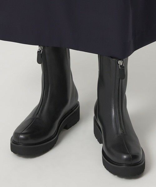 ODETTE E ODILE / オデット エ オディール ブーツ(ショート丈) | センターメタルジップ ショートブーツ45↑ | 詳細3