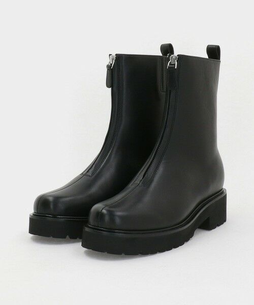 ODETTE E ODILE / オデット エ オディール ブーツ(ショート丈) | センターメタルジップ ショートブーツ45↑ | 詳細4