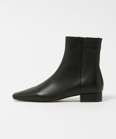 ODETTE E ODILE / オデット エ オディール ブーツ（ショート丈） | ナロースクエアプレーン ショートブーツ25↑