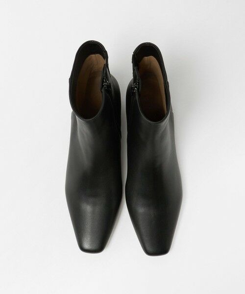 ODETTE E ODILE / オデット エ オディール ブーツ(ショート丈) | ナロースクエアプレーン ショートブーツ25↑ | 詳細2