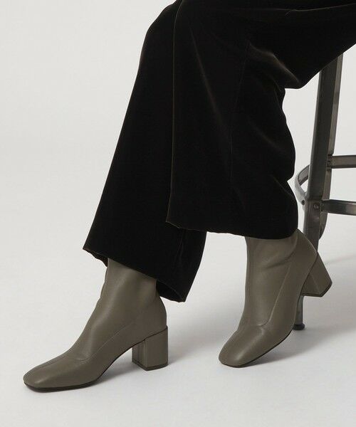 ODETTE E ODILE / オデット エ オディール ブーツ（ショート丈） | ストレッチレザー ショートブーツ60↓↑ | 詳細4
